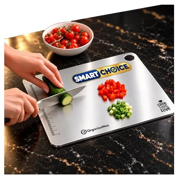 OrganizeMee stainless steel chopping board